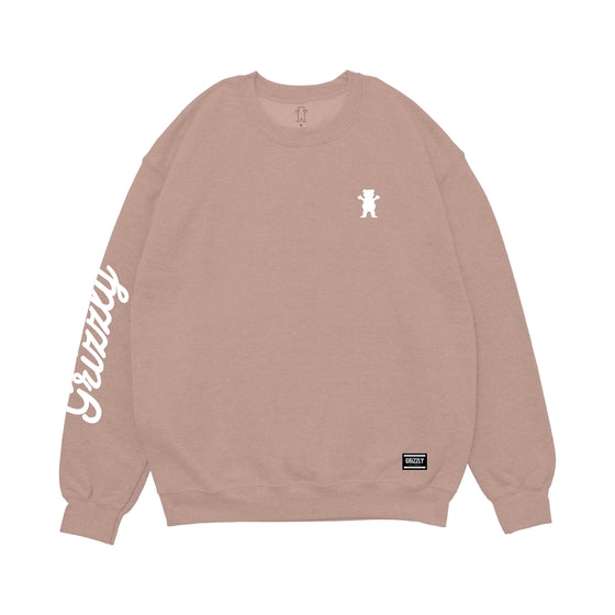 Moletom Grizzly Mini Bear Script Crewneck