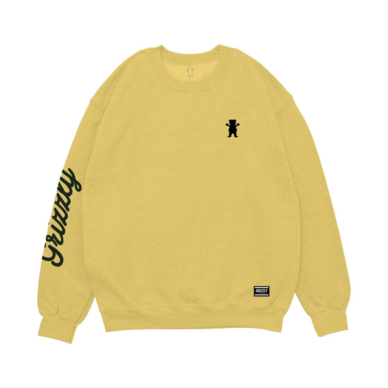 Moletom Grizzly Mini Bear Script Crewneck